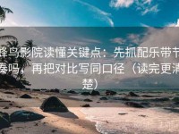蜂鸟影院读懂关键点：先抓配乐带节奏吗，再把对比写同口径（读完更清楚）