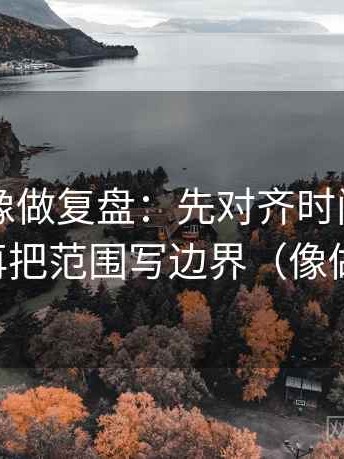 黑料网像做复盘：先对齐时间点藏了吗，再把范围写边界（像做复盘）